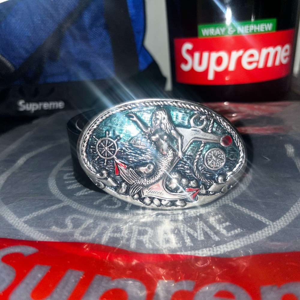 Gucci mermaid belt rare size 33+